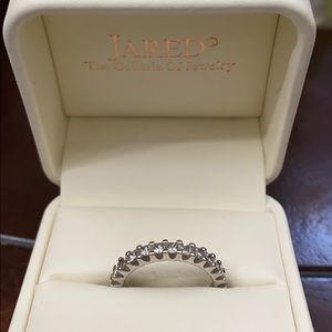 1 carat Princess Cut Eternity Band